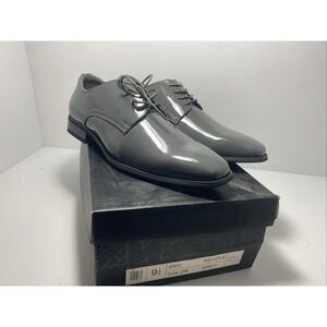 Vance Co Cole Oxford Men's Dress Shoes Grey Size 9.5——-07